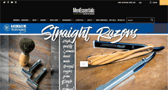 Desktop Screenshot of menessentials.ca